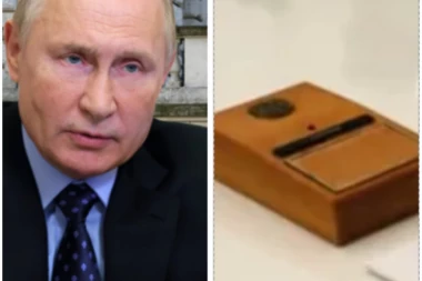 NA RADNOM STOLU VLADIMIRA PUTINA UVEK SE NALAZI JEDNO DUGME! Evo i čemu služi!