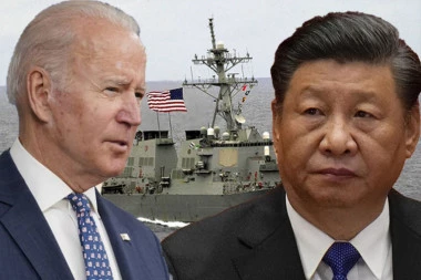 DRAMA NA DALEKOM ISTOKU - BAJDEN POSLAO RAZARAČ NA KINU! Američki ratni brod u opasnoj akciji kod Tajvana, Kinezi zagrmeli: ZAUSTAVIĆEMO SVE PRETNJE!