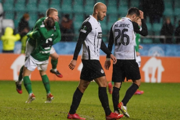 PRE PORAZA U TALINU CRNO-BELI DOŽIVLJAVALI I GORE NEUSPEHE: Koji poraz Partizana u Evropi je najteži (ANKETA)