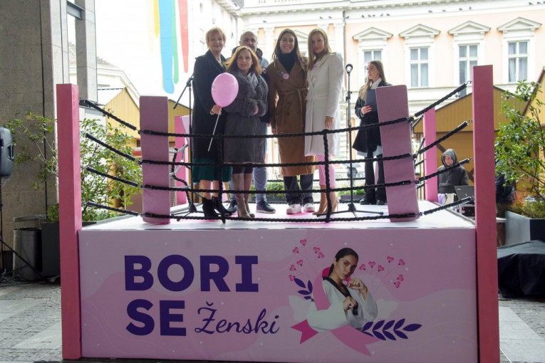 Nastavak kampanje “Bori se ženski”: Milica Mandić podržala borbu protiv karcinoma dojke