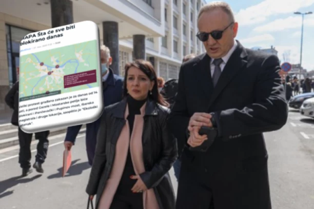 ĐILAS I MARINIKA SE SVETE GRAĐANIMA JER IM NISU DODELILI FOTELJE: Ukoliko ste danas negde krenuli, dušmani će vam stati na put - objavljena MAPA HAOSA!