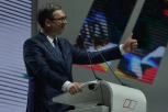 VUČIĆ NA SVEČANOJ AKADEMIJI SNS U ARENI: Volim vas više nego ikada, idemo u najveću pobedu do sada