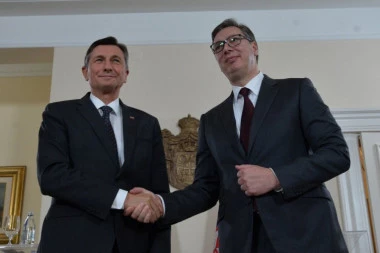 Pahor u subotu sa Vučićem uoči samita Brdo - Brioni