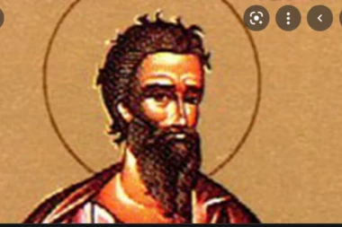 DANAS JE SVETI AVDIJA! On je sakrio sve BOŽJE PROROKE u dve pećine i hranio ih! SVETI ILIJA MU BIO UČITELJ!