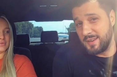 LUNA I MARKO SA MIJOM OBELEŽILI PRVI SNEG: Bračni par prošetao Beogradom, a POGLEDAJTE kako su se PROVELI! (FOTO)