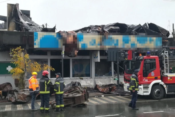 U OSTACIMA IZGORELE KINESKE ROBNE KUĆE U OBRENOVCU PRONAĐENO BEŽIVOTNO TELO!