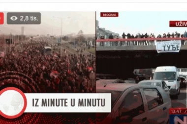 HRVATI KAO DA NEMAJU SVOJU DRŽAVU: Dobili zadatak da pričaju o "tisućama prosvjednika"