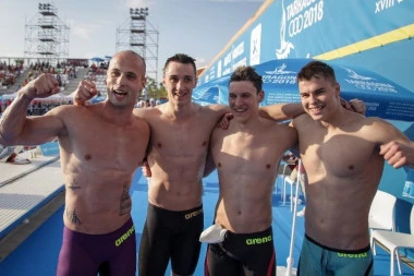 ZA ANALE: Srpski plivač IZJEDNAČEN sa olimpijskim šampionom!