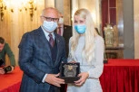 GRAD BEOGRAD ODLIKOVAO KOMPANIJU IMLEK ZA DOPRINOS I IZUZETNO ZALAGANJE U BORBI PROTIV VIRUSA KORONA