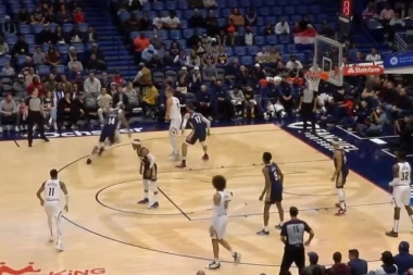 NIKOLA UĆUTKAO HRVATA: Navijač ŠAHOVNICOM provocirao Jokića! Stigao BRUTALAN ODGOVOR Srbina koji će dugo pamtiti!