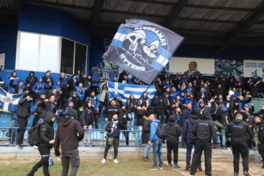 VIDEĆETE ŠTA SU PRAVI ULTRASI! Navijači Anartozisa poslali SNAŽNU PORUKU Grobarima!