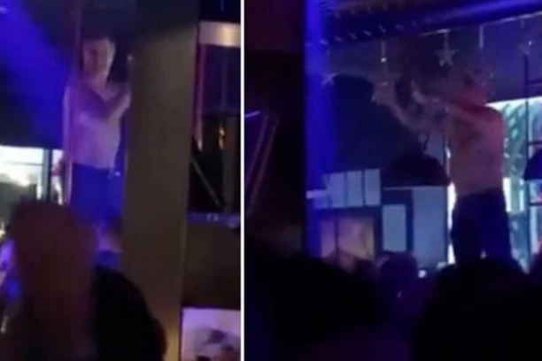 MAMIĆ SE SKINUO U KAFANI! Čitav REGION je u šoku! Čoveče, šta to radiš? (VIDEO)