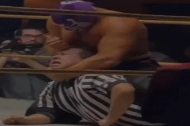 SUDIJI OTVORIO GLAVU! Jeziv događaj u ringu, nabio mu ŠILJAK u lobanju, ljudi NEMO posmatrali (VIDEO)