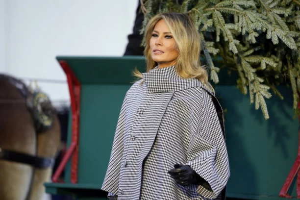 MELANIA TRUMP SELLING HER... EYES: Former US First Lady addresses the public for the first time since leaving the White House and announces a new business venture