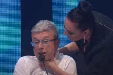 ŠTA SI TO REKAO?! Saša Popović IZNERVIRAO Cecu, ona BESNA SKOČILA pa krenula da ga DAVI! (FOTO)