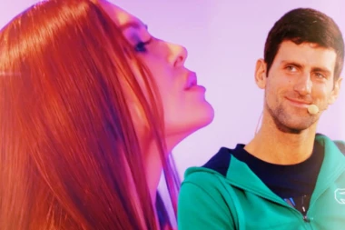 ONA SIJA KOLIKO JE BRUTALNA! DOPADA JOJ SE ĐOKOVIĆ! Novače, blago tebi... (VIDEO+FOTO)