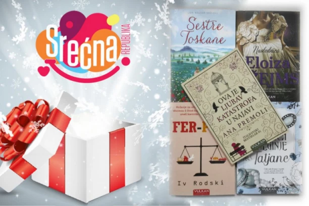 SAVRŠEN DAR ZA PAMETNE GLAVE: Čitaoci Srećne Republike danas dobijaju knjige