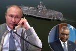 PUTIN POKOSIO ZAPAD, MOMENTALNO REAGOVAO PENTAGON: Naš nosač aviona pokazaće Rusiji ko je Amerika, EVROPA JE MIRNA!