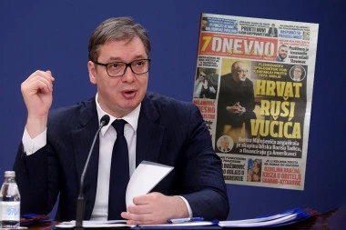 HRVAT RUŠI VUČIČA I TO PARAMA KOJE SU MU DALI AMERIKANCI! Skandalozna naslovna strana hrvatskog lista, SVE JE OTKRIVENO!