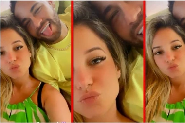 BRAZILAC RASTURA PORODICU? Nejmar uživa u zagrljaju UDATE plavuše!