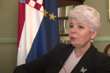 SAMO SE OVAKVI RADUJU BLOKADI GAZELE: Jadranka Kosor pozdravila protest u Beogradu