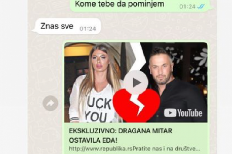 Dragana Mitar raskinula sa Edom Fetićem
