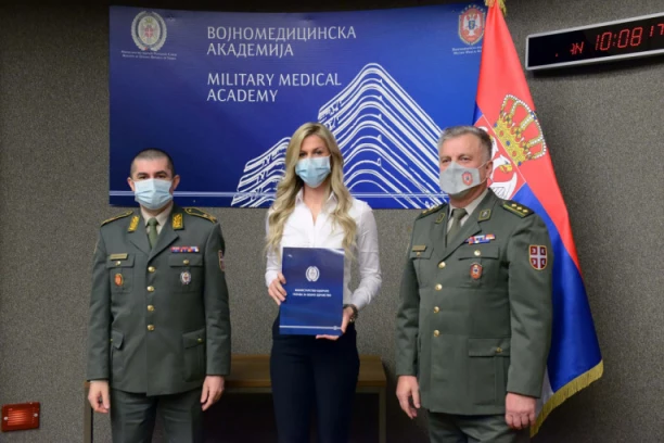 VOJNO ZDRAVSTVO JAČE ZA 51 PRIPADNIKA (FOTO)