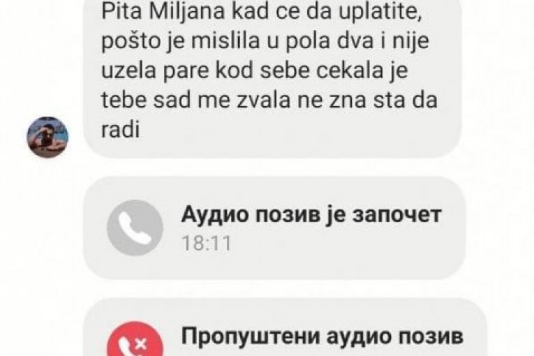 Miljana Kulić ne vraća pare