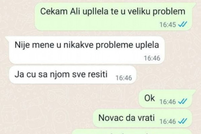 Marina Barbi i Miljanin menadžer prepiska