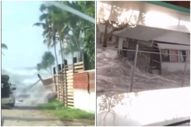 CUNAMI GUTA SVE PRED SOBOM! Jezivi snimci obišli svet, nesrećni ljudi prepušteni na milost i nemilost! (VIDEO)