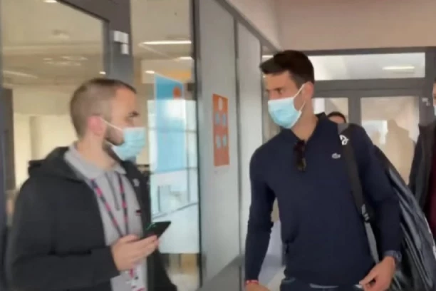 NOVAK OTIŠAO IZ SRBIJE! Đoković u pratnji velikog broja telohranitelja! (VIDEO)