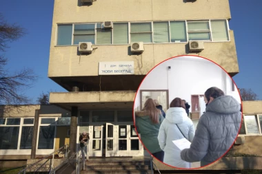 OGROMNE GUŽVE ISPRED KOVID AMBULANTE NA NOVOM BEOGRADU: Nismo očekivali OVAKAV prijem! (FOTO)