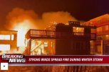 VATRA GUTA HOTEL! Odjekivali su krici, na terenu jake vatrogasne ekipe, uništena još dva objekta: NESTAĆE DO TEMELJA! (FOTO, VIDEO)