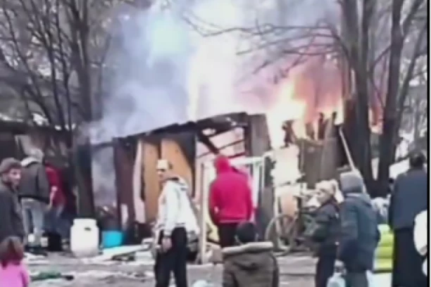 GORI CELO NASELJE NA BEŽANIJSKOJ KOSI! (VIDEO)