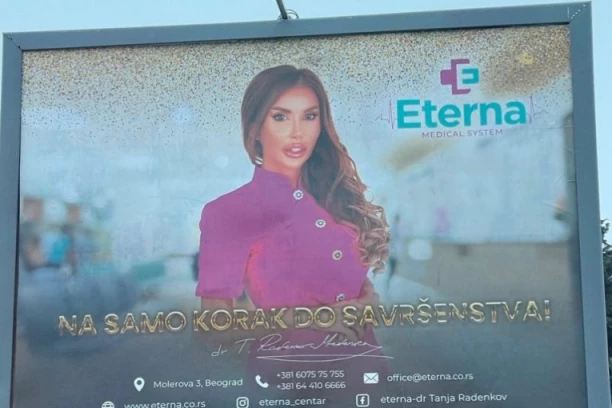 "SAMO LUDI LEKARI OPERIŠU LUDE PACIJENTE": Bilbord za ESTETSKE operacije napravio HAOS u BEOGRADU: Da li je ovo zaista "savršenstvo"?