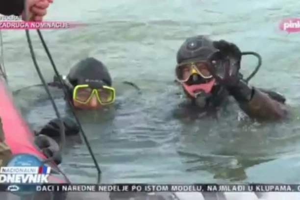 OVAKO IZGLEDA POTRAGA ZA MATEJOM PERIŠEM POD VODOM! Mrkli mrak na dnu ledene Save, evo kako rade profesionalci (VIDEO)