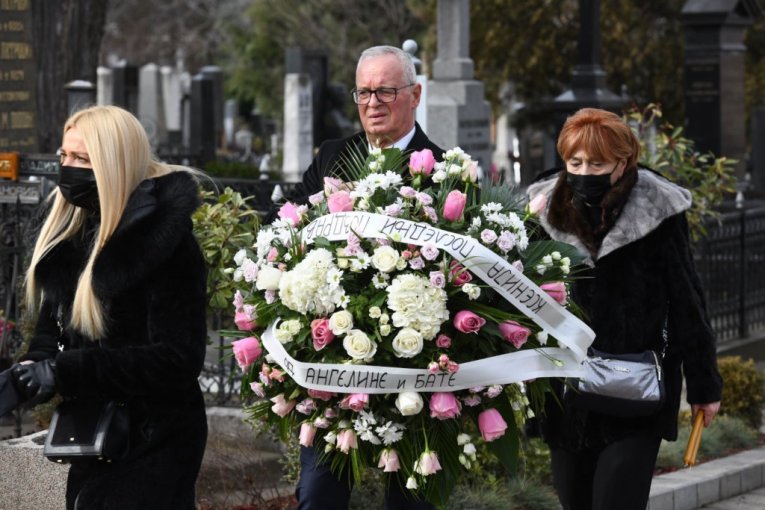 Anđelko i Angelina Vučić stigli na Novo groblje 