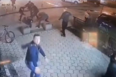 (DISTURBING VIDEO) VIDEO OF A FIGHT IN NOVI SAD: Fists were flying, steel bars, and even GIRLS got involved