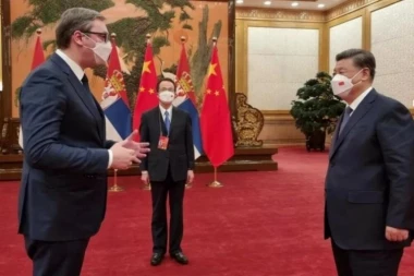 STEEL FRIENDSHIP OF CHINA AND SERBIA: Vučić met with Jinping in Beijing (VIDEO)