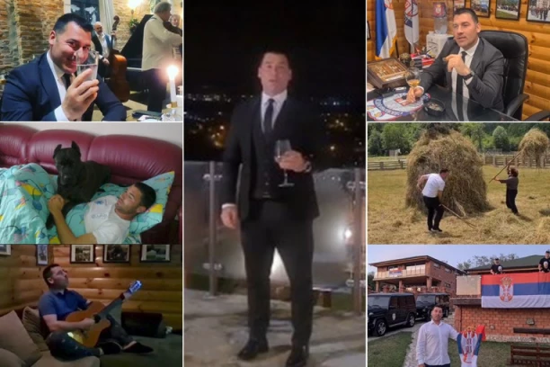 ŠOKANTNE FOTOGRAFIJE UHAPŠENOG KRSTIĆA: Iće i piće, ali i "problematična" veš mašina! (FOTO)