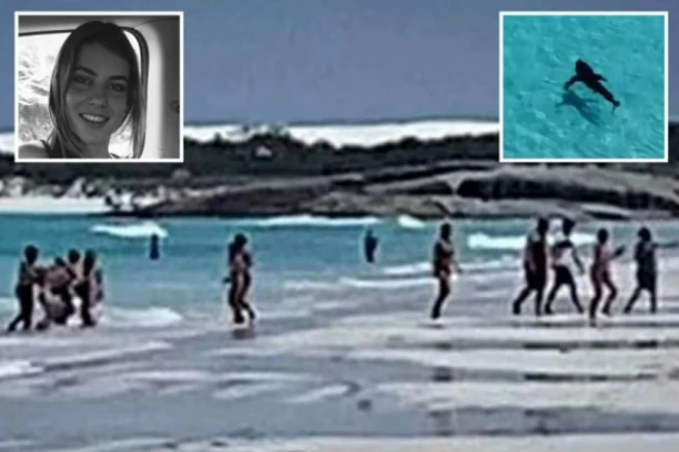 MASAKR U OKEANU, KRV JE IZ DEVOJKE LIPTALA NA SVE STRANE! Neman ju je ugrizla za torzo, nije imala nikakve šanse!