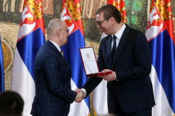 SRETENJSKI ORDEN DRUGOG STEPENA KOMPANIJI "BORBA"