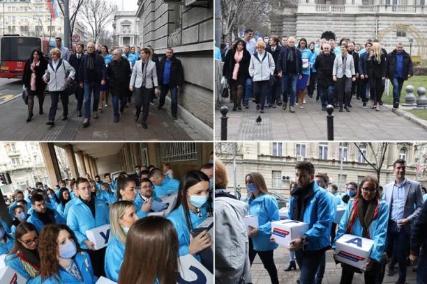 NAPREDNJACI KREĆU JAKO! SNS PREDALA LISTU: Na listiću će biti pod brojem 1! (FOTO)