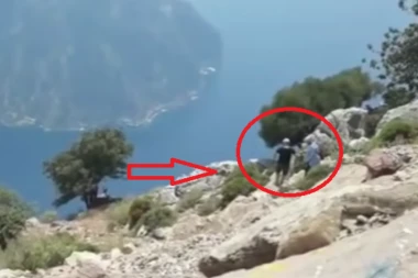 GURNUO TRUDNU ŽENU SA LITICE: Jeziva scena zabeležena kamerom, osuđen na 30 godina zatvora (VIDEO)