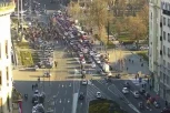 SAOBRAĆAJNI KOLAPS U PRESTONICI! Ispred Skupštine protest, na Gazeli krkljanac (FOTO)