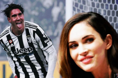 AUUU, BOG TE MAZ'O! Dušan Vlahović u vezi sa Megan Foks? Italija u šoku!