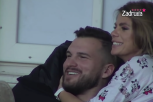 PALO POMIRENJE: Marko Osmakčić i Marijana Zonjić se prepustili strastima, POLJUPCI prštali na sve strane! (VIDEO)