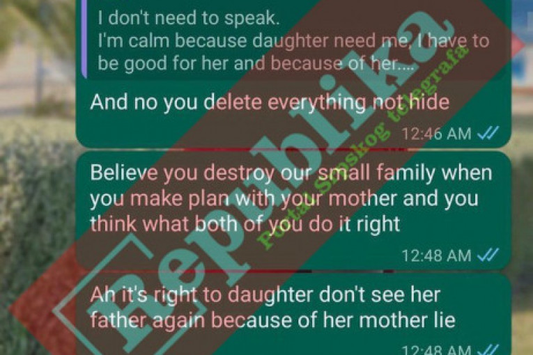 Lea i Sajed prepiska oko ćerke
