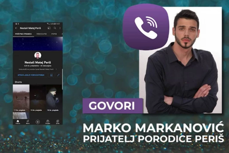 DRUG MATEJA PERIŠA U STALNOM KONTAKTU SA POLICIJOM: Verujem da je Maja umešana u njegov nestanak (VIDEO)