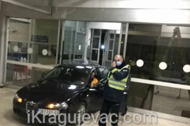 MRTAV PIJAN AUTOM ULETEO U KC KRAGUJEVAC! Hteo da vidi mamu! NEREALNA SCENA! (FOTO)